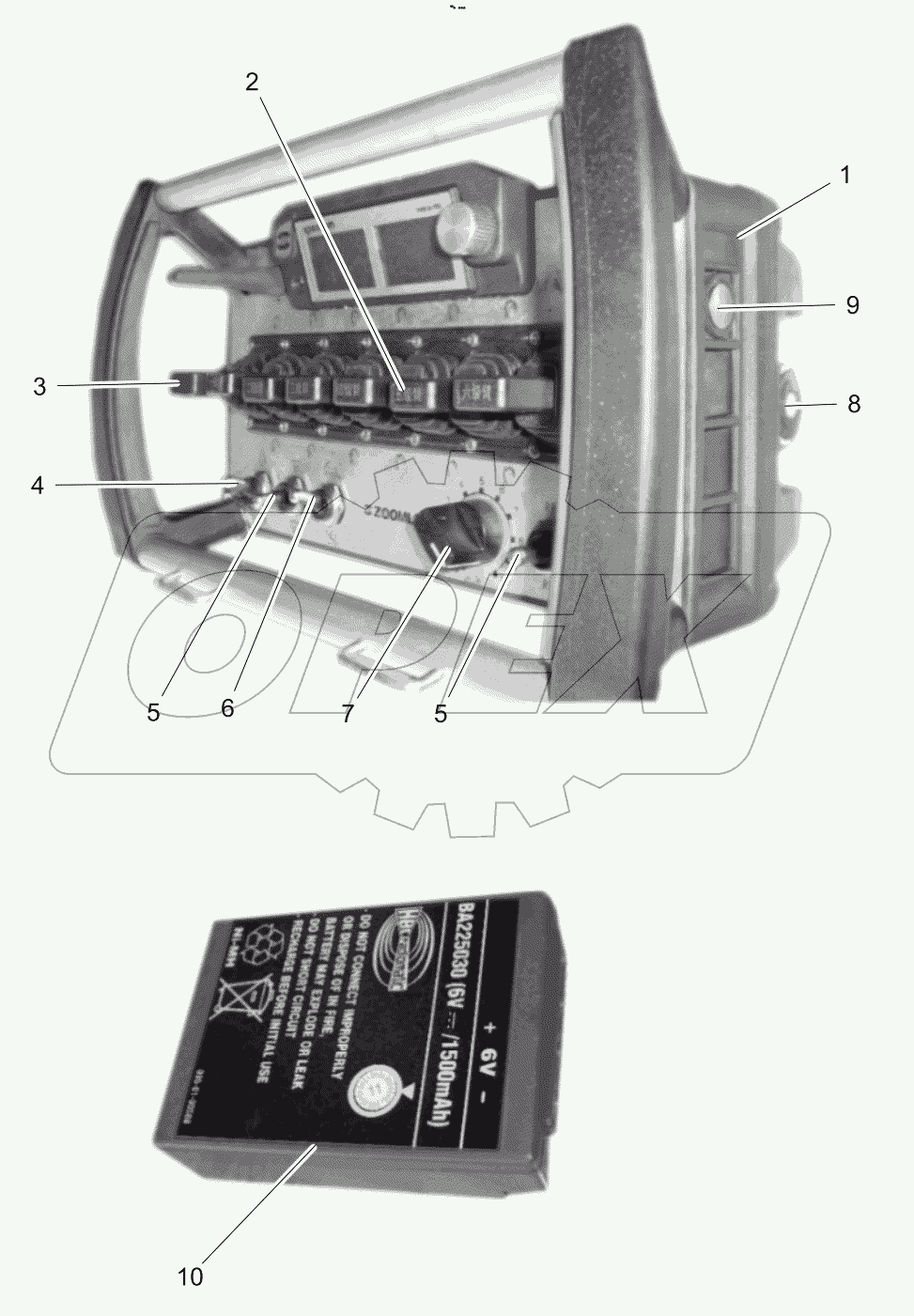  Remote control device 0016RMD1020201109