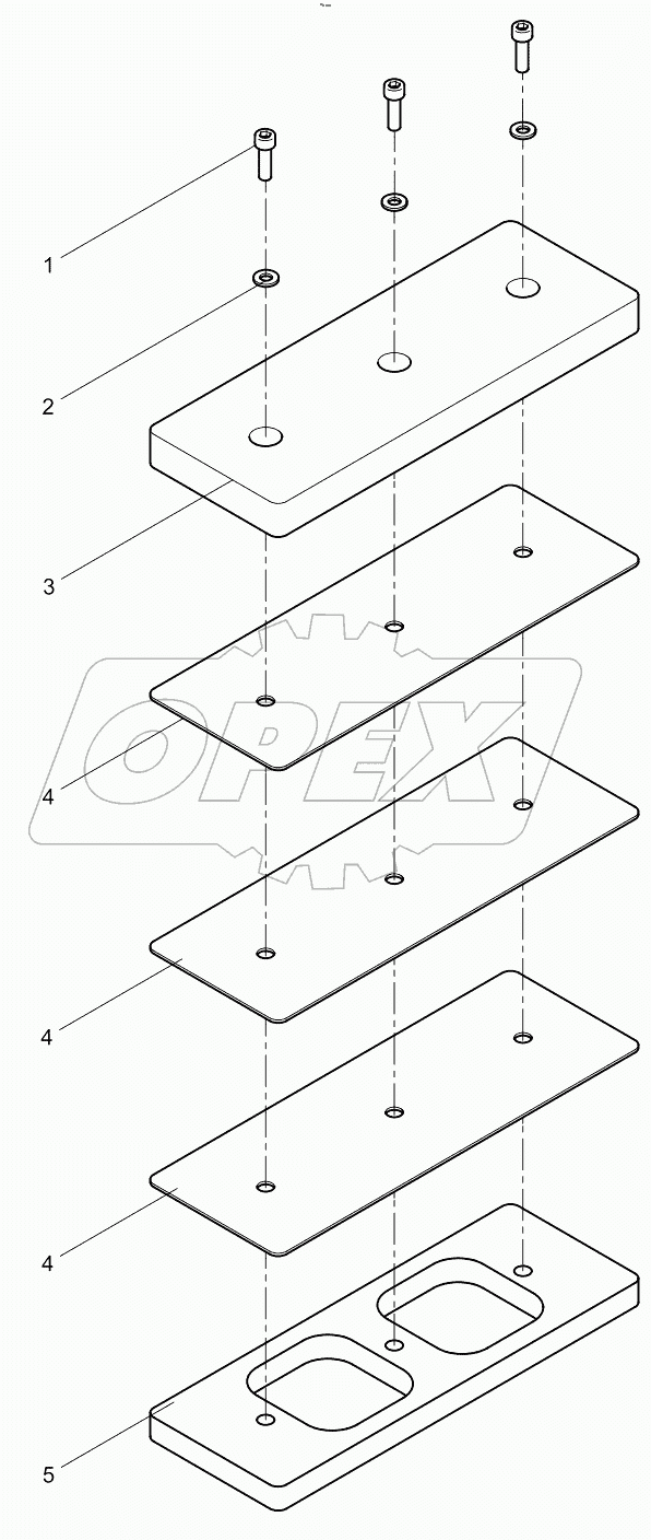  Support bracket of 2nd boom 001618203B0800000