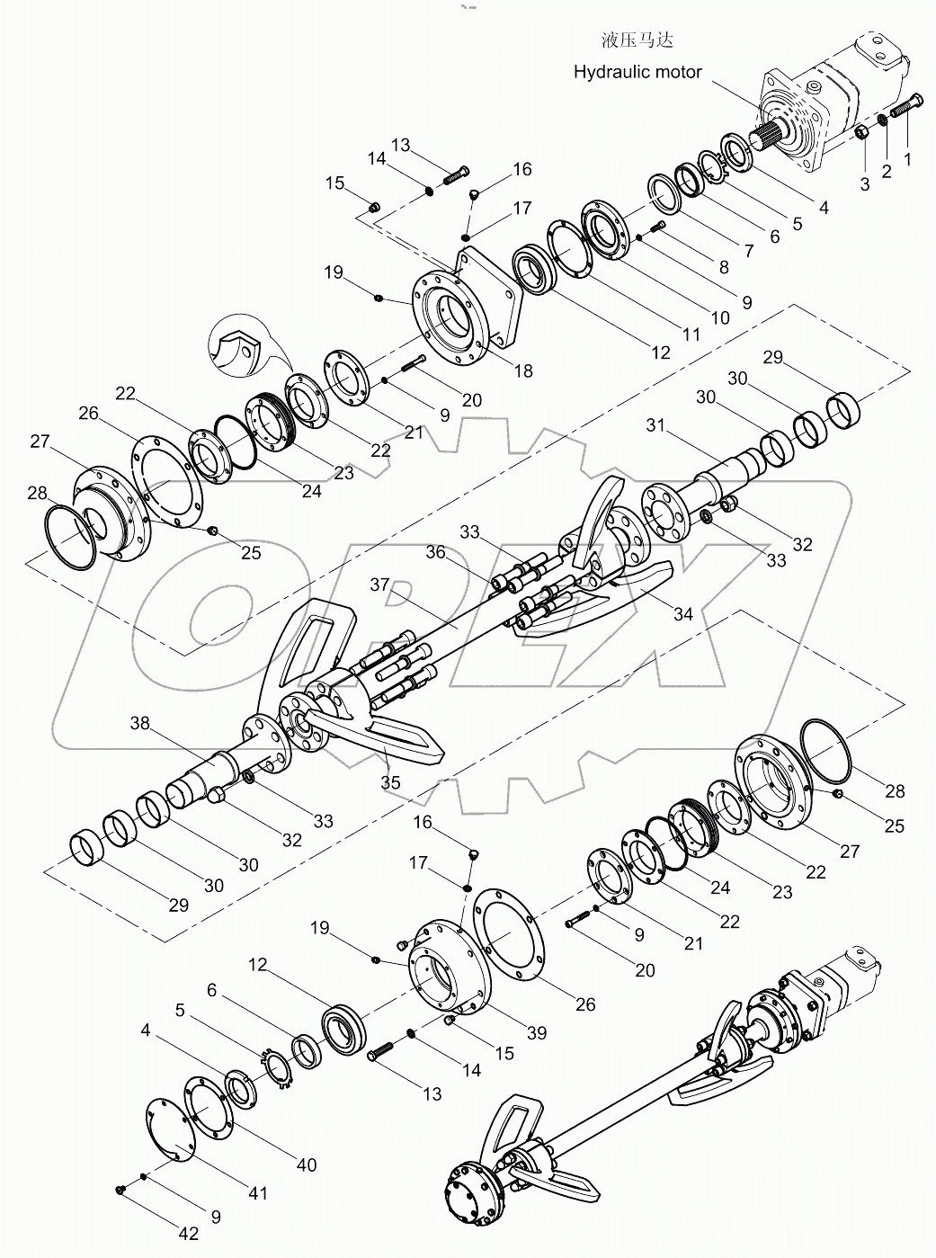  Mixing mechanism 001690404A0000000