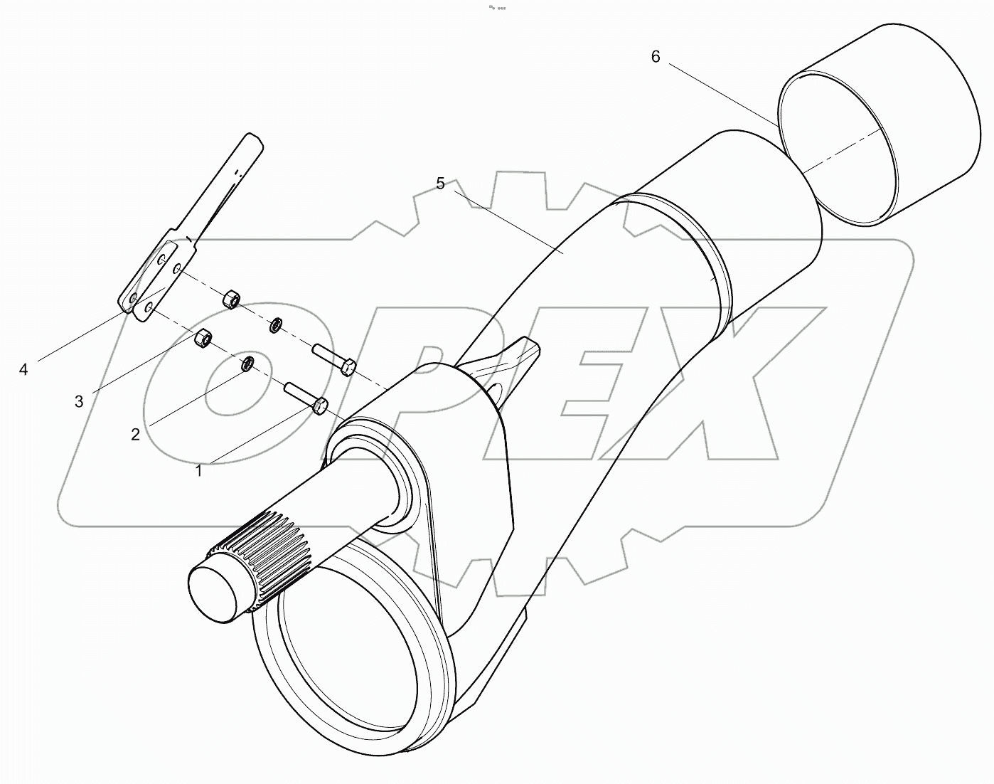  S-pipe valve 001690207A0100000
