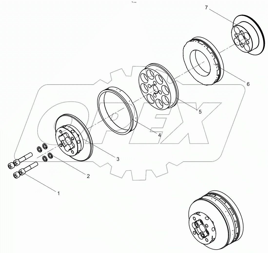  Concrete piston 001696902A0000000