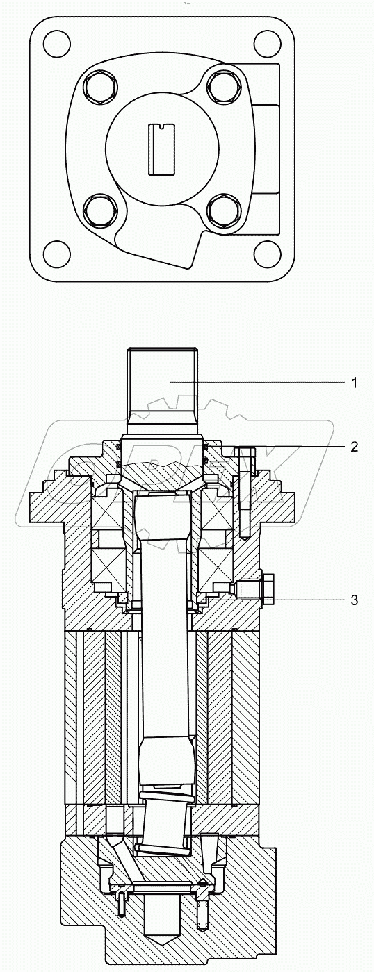  Mixing motor 1010100059