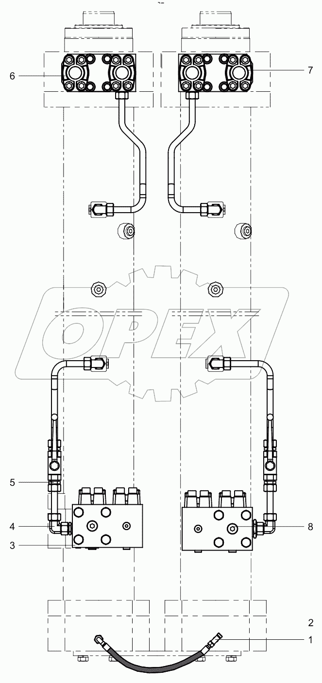  Pumping cylinder unit 001619118A0402000