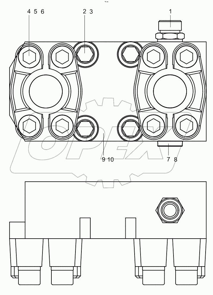  Multichannel of rod side (L) 001600003A0000483