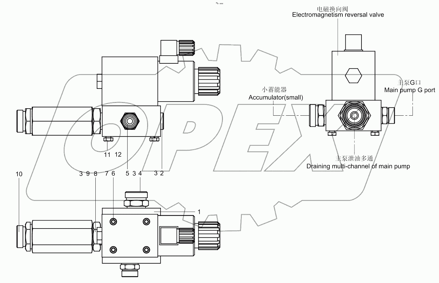  Temperature control valve lock 001618218A0003000