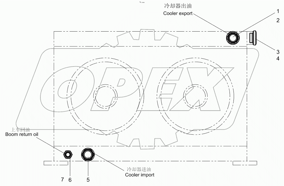  Cooler assy 001620518A0004000