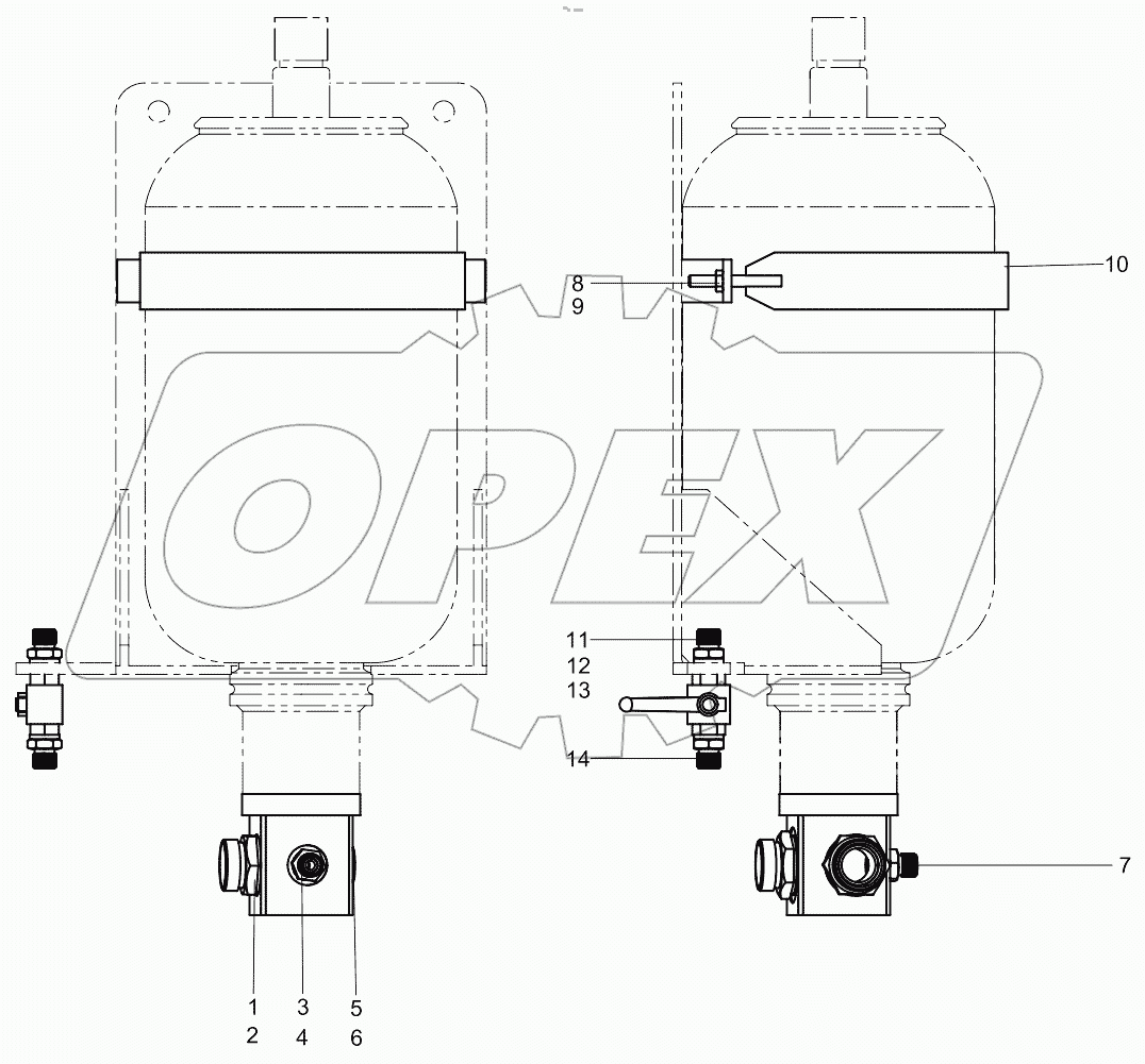  Accumulator assembly (big) 001609619A0202000