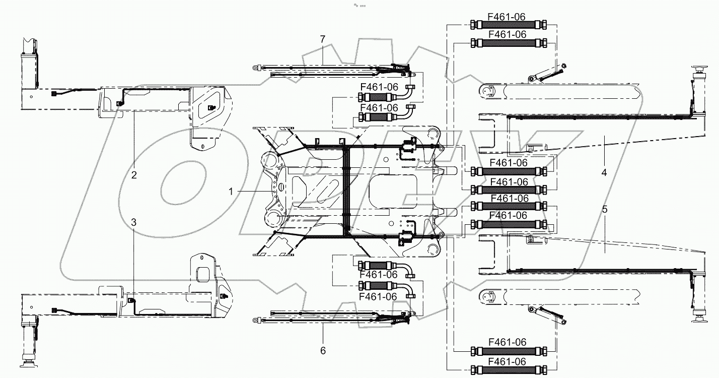  Pipelaying of base structure circuit 001619157A0100000
