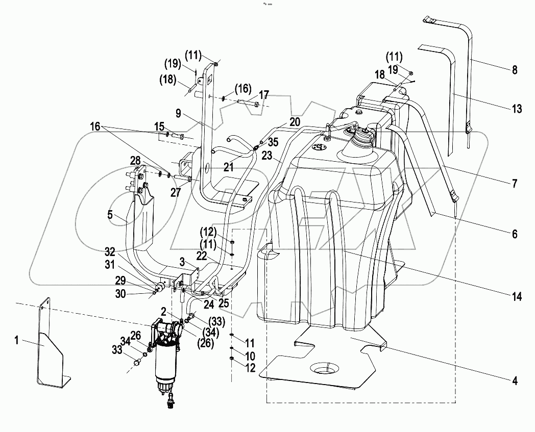  015723050LB000000 Fuel supply system