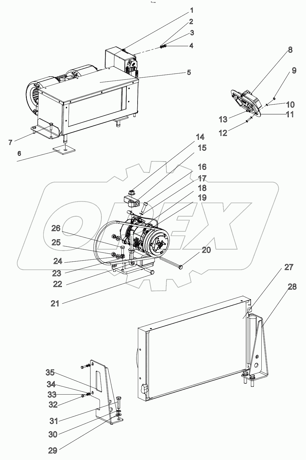  015723081LB000000 Air conditioning system