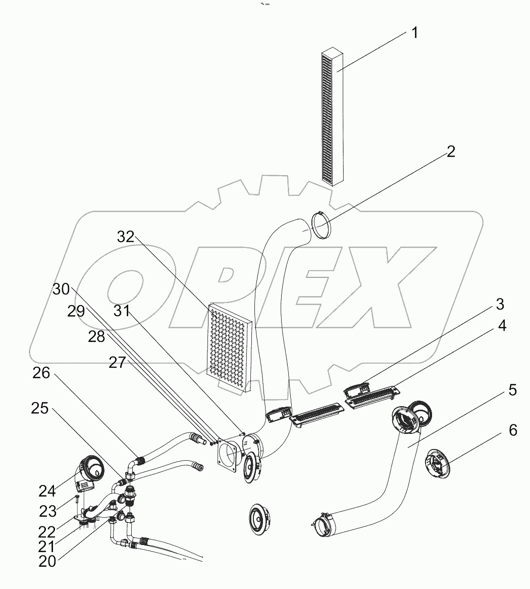  015723081LB000000 Air conditioning system