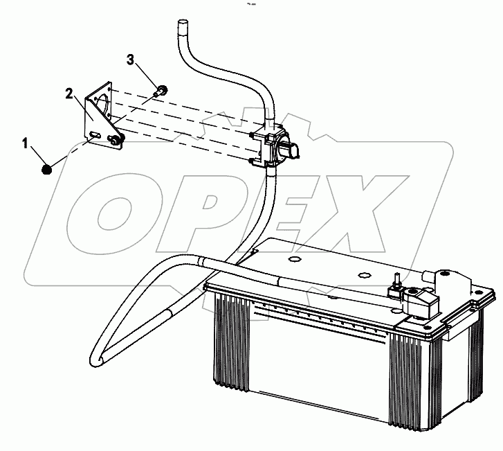  015723084LC080000 Installation of power switch bracket