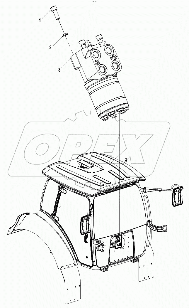  1019901911 Steering gear assembly