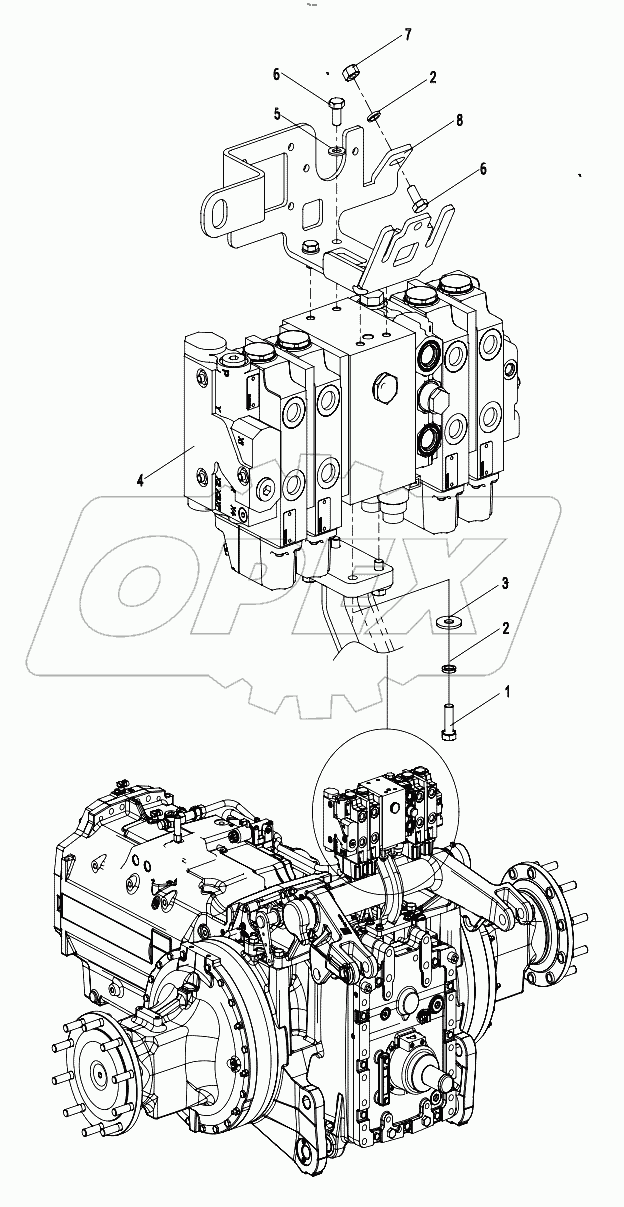  1010304826 Main valve assembly