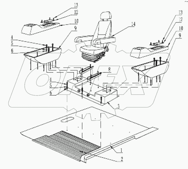  OPERATOR’S CAB-3 D1130000067Y