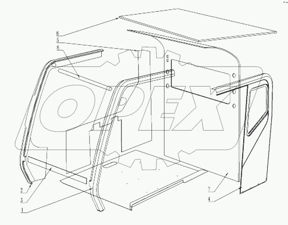  OPERATOR’S CAB-6 D1130000067Y