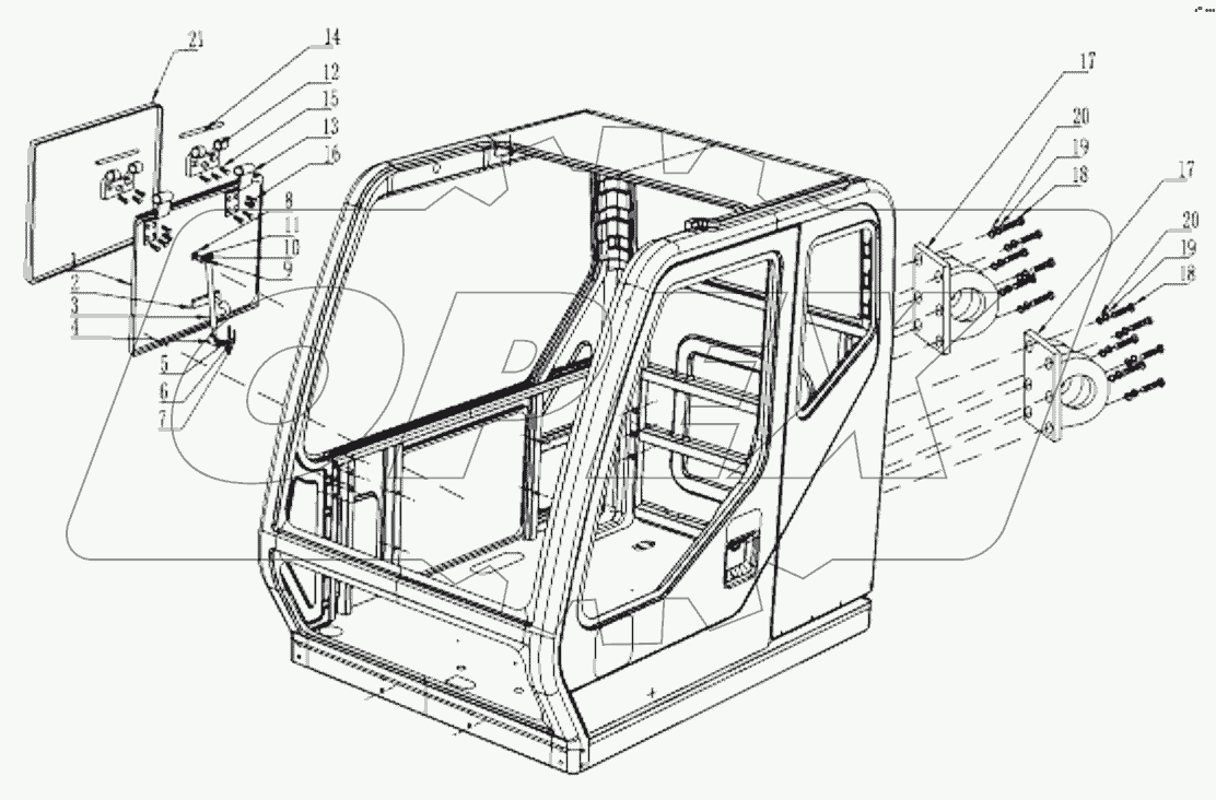 OPERATOR’S CAB-8 D1130000067Y