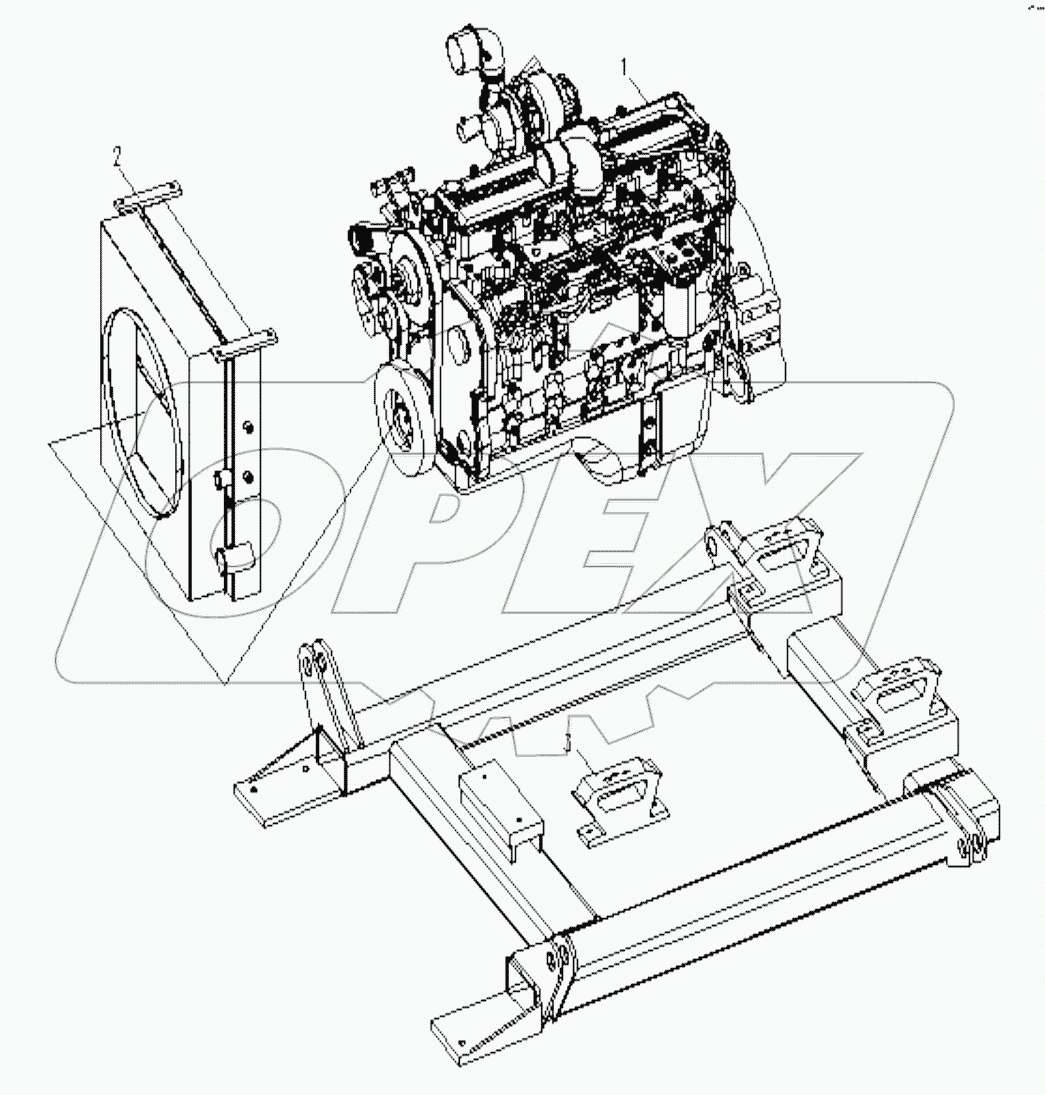  DIESEL ENGINE D1000000004Y