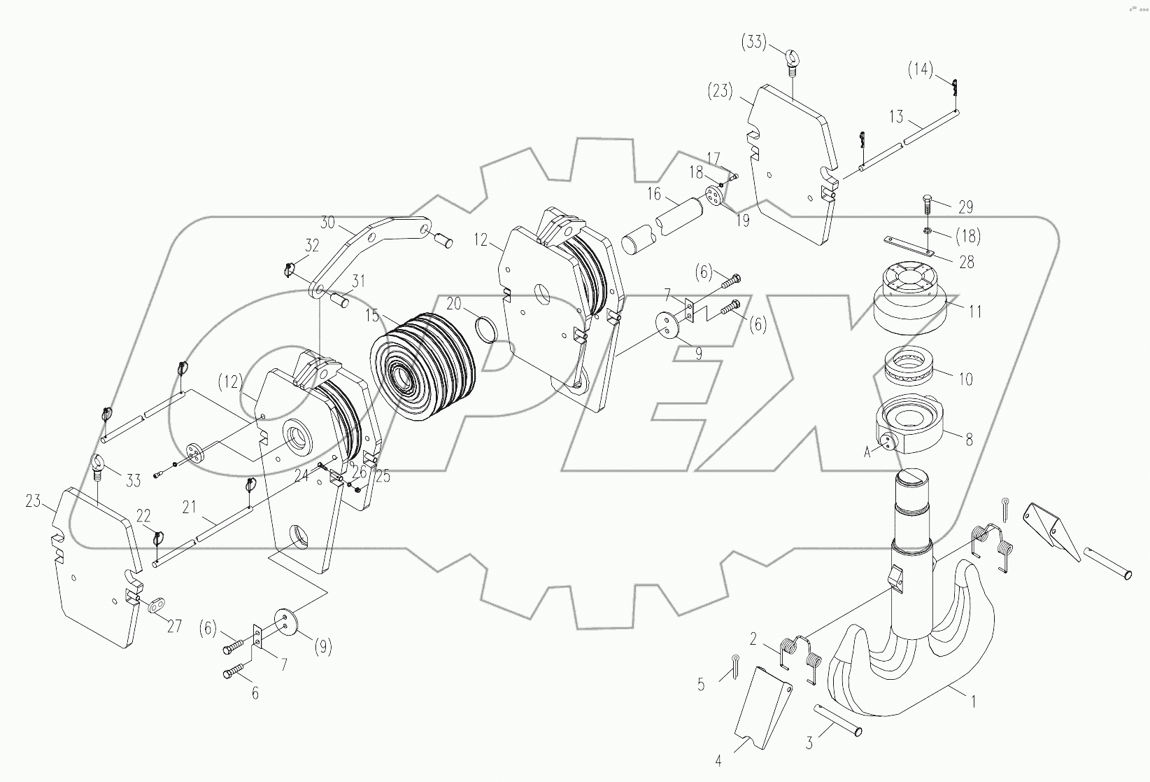  MAIN LOAD HOOK D00663404100000001Y