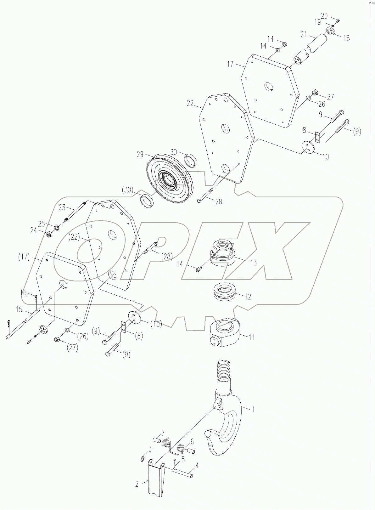  30T LOAD HOOK D00663304200600002Y