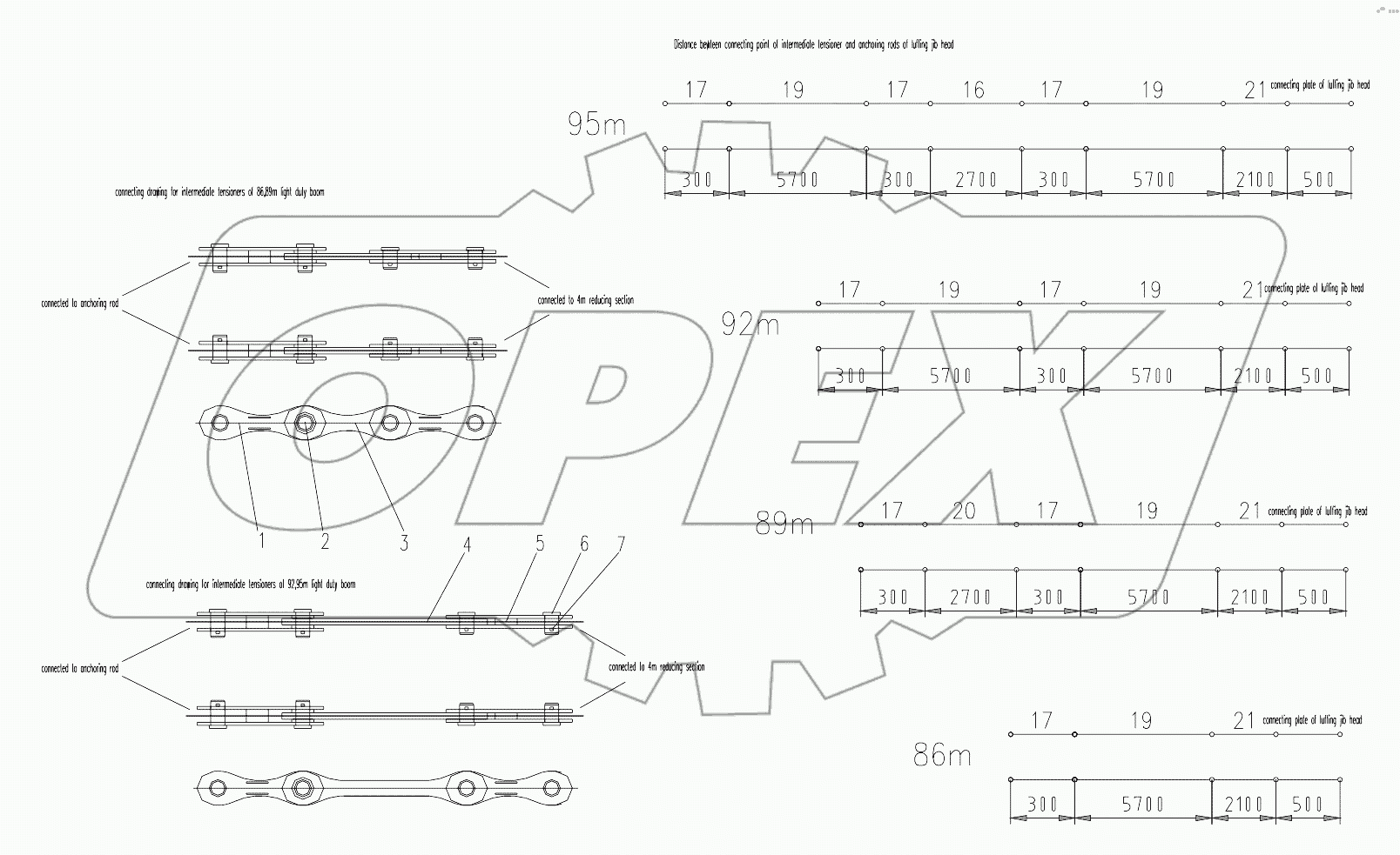  INTERMEDIATE TENSIONERS ON LIGHT DUTY BOOM D00663405401200001Y