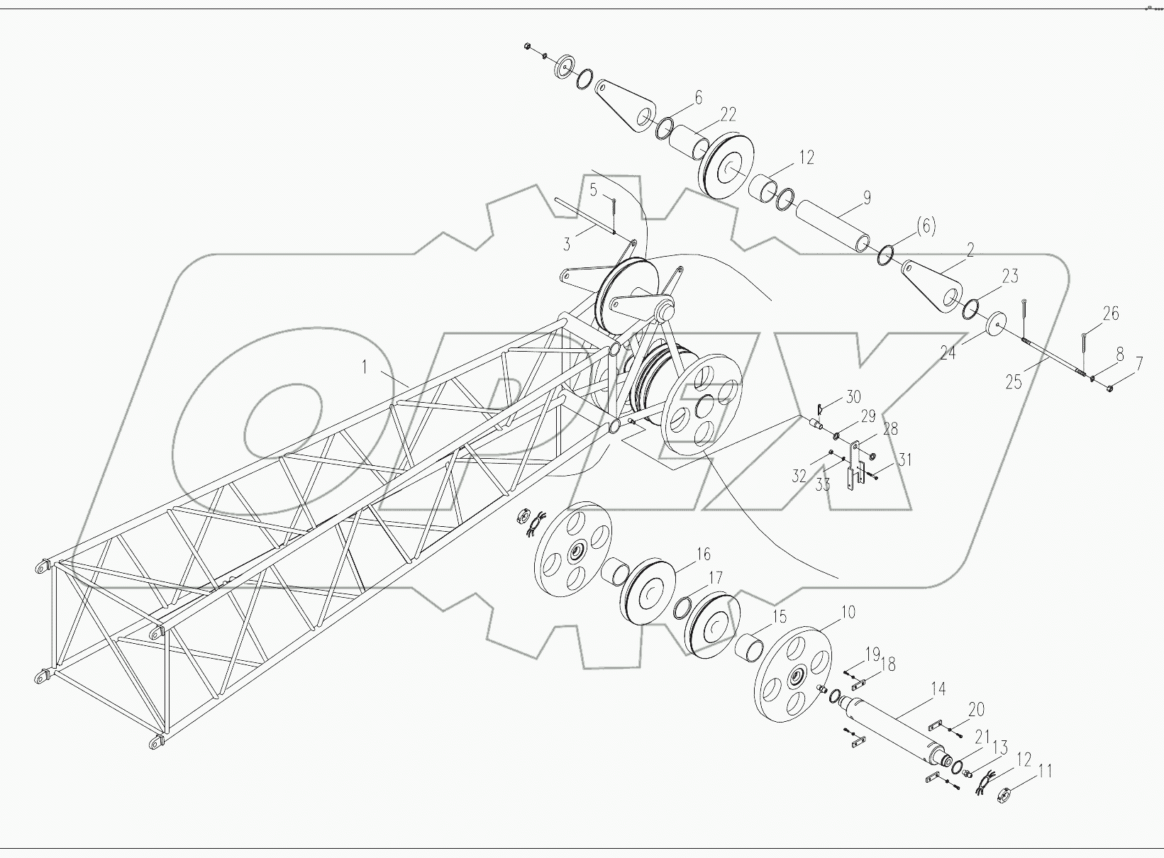  FIXED JIB HEAD D00663300200600002Y