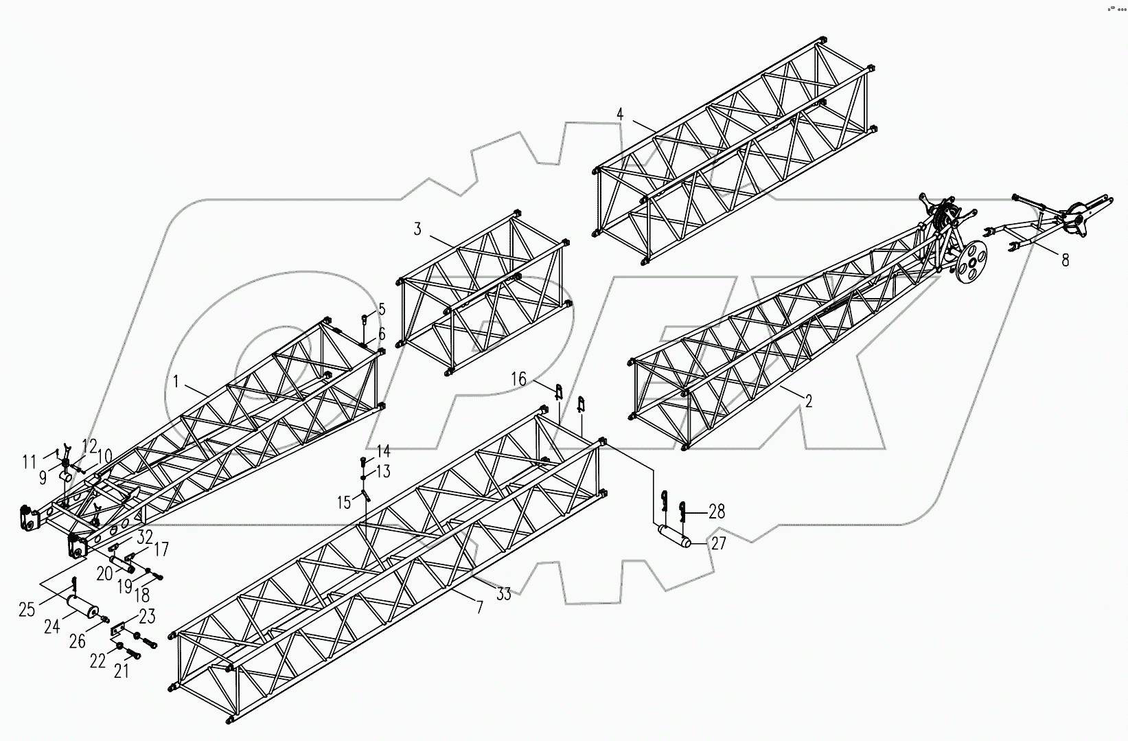  LUFFING JIB D00663406620000000Y