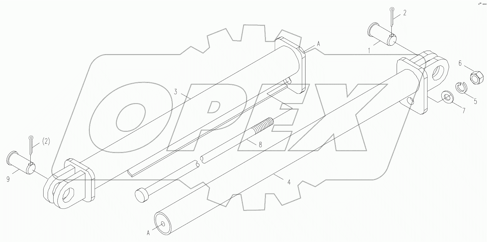  SUPPORT ROD D00663303101400000Y