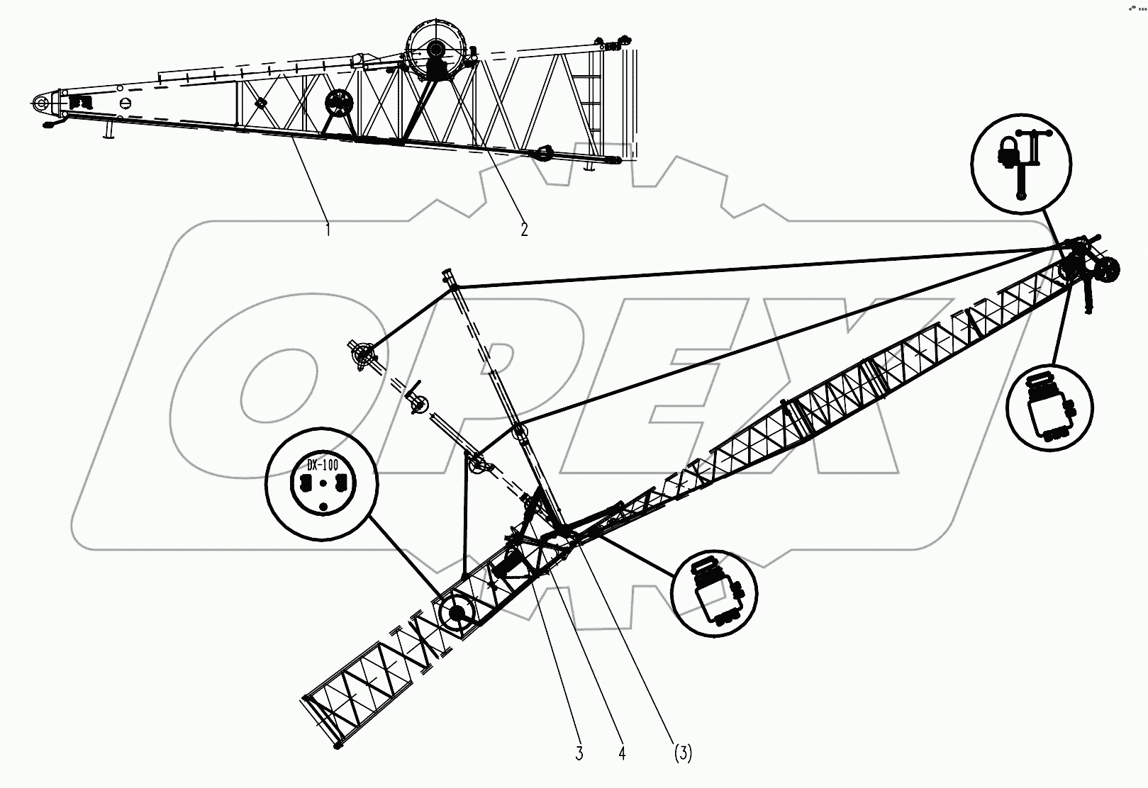 LUFFING JIB ELECTRICS D00663406410600001Y