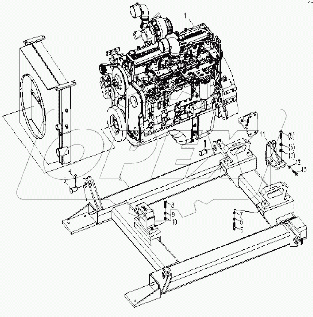  ENGINE AND SUSPENSION SYSTEM D00663301010000000Y