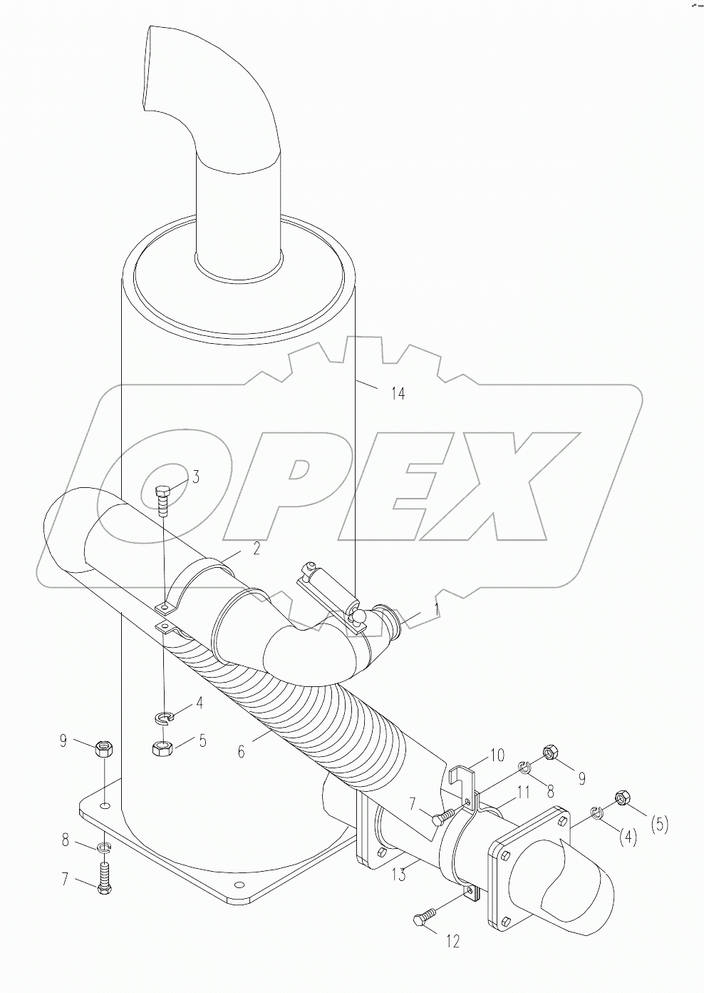  EXHAUST SYSTEM D00663301210000000Y