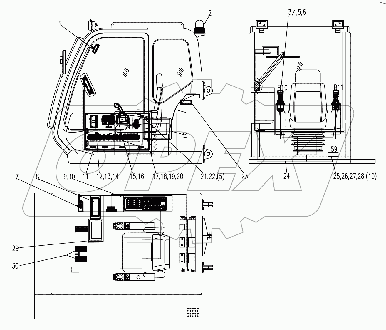  OPERATOR’S CAB ELECTRICS D00663406220000000Y