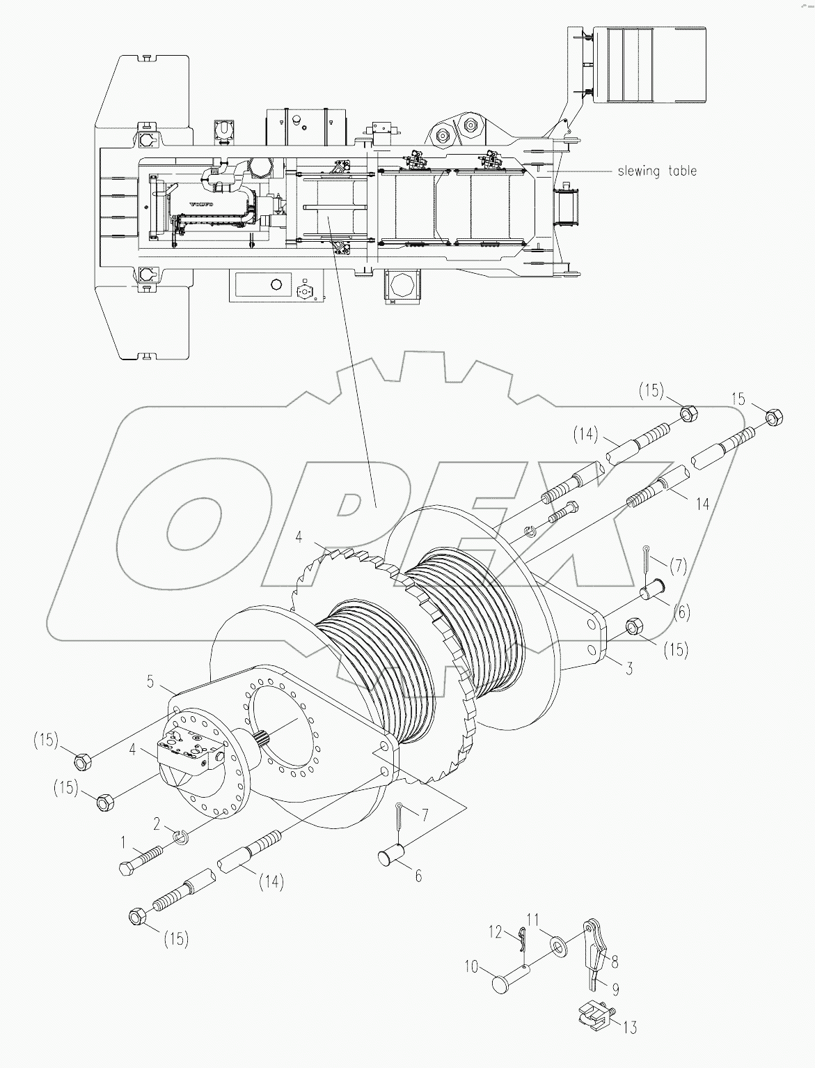  MAIN BOOM DERRICKING WINCH D00663402000200001Y