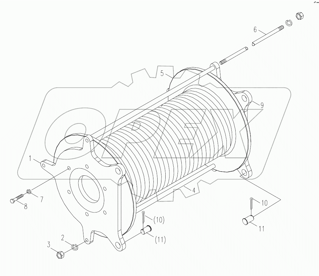  REEVING WINCH D00663408300000000Y