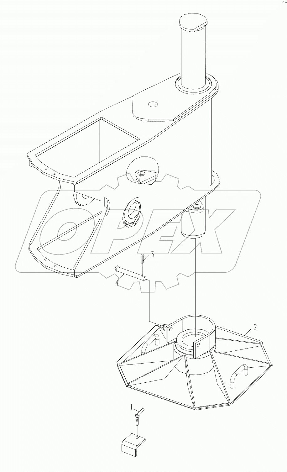  SUPPORT PLATE ASSEMBLY D00663400800000000Y
