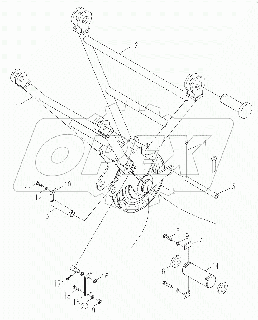  TIP BOOM ASSY. D00663400100800001Y