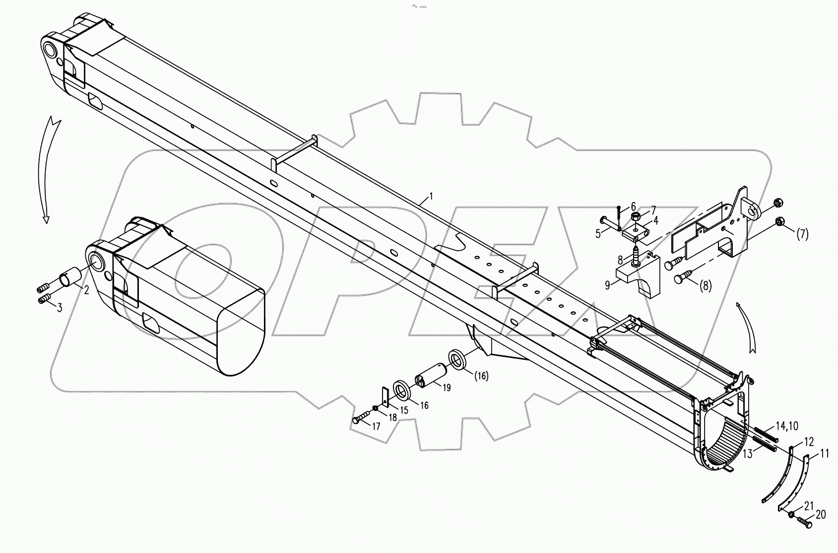  BASIC ARM ASSEMBLY D00631178510000000Z
