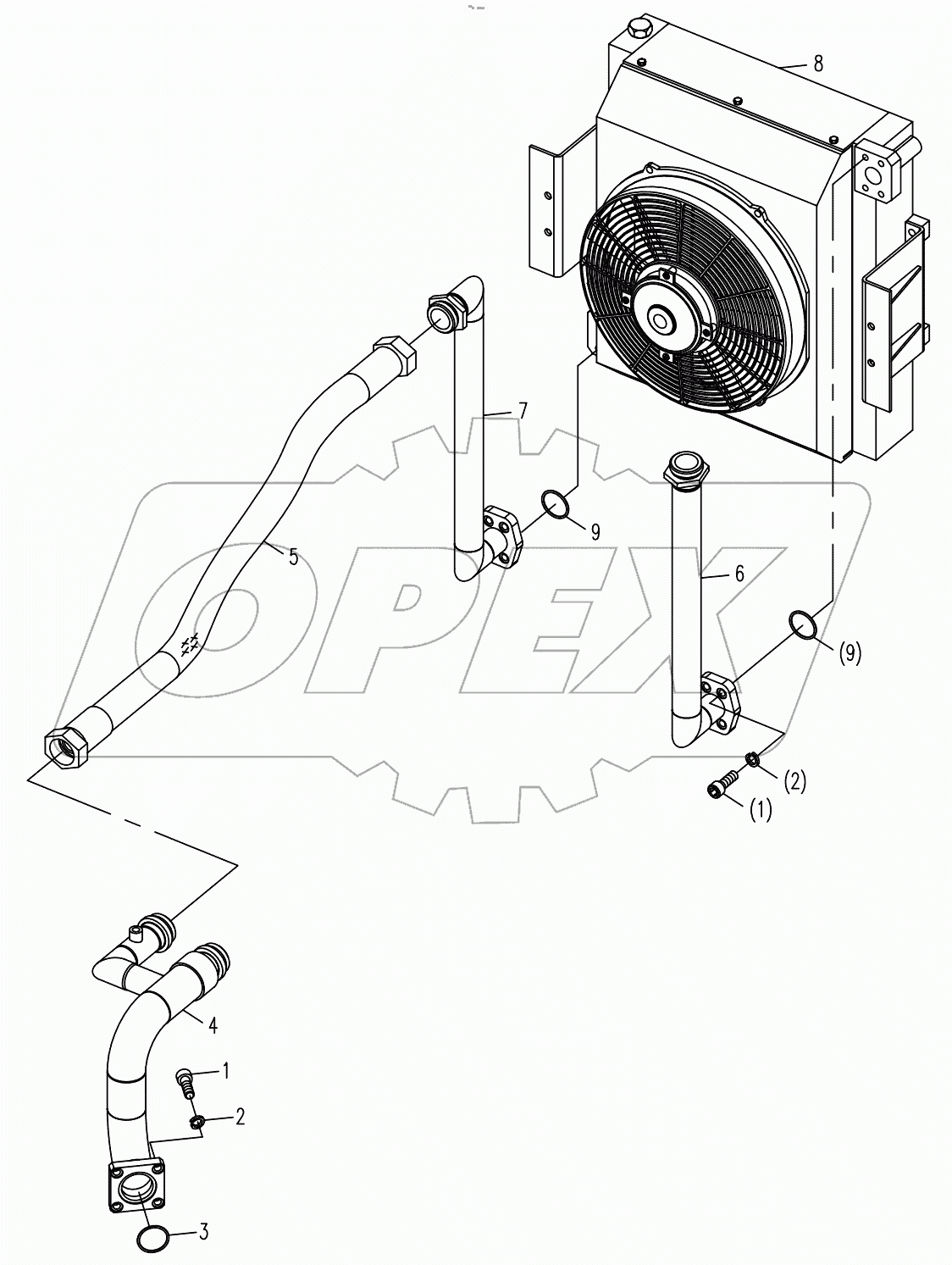  OIL COOLING DEVICE D00631147410000000Z