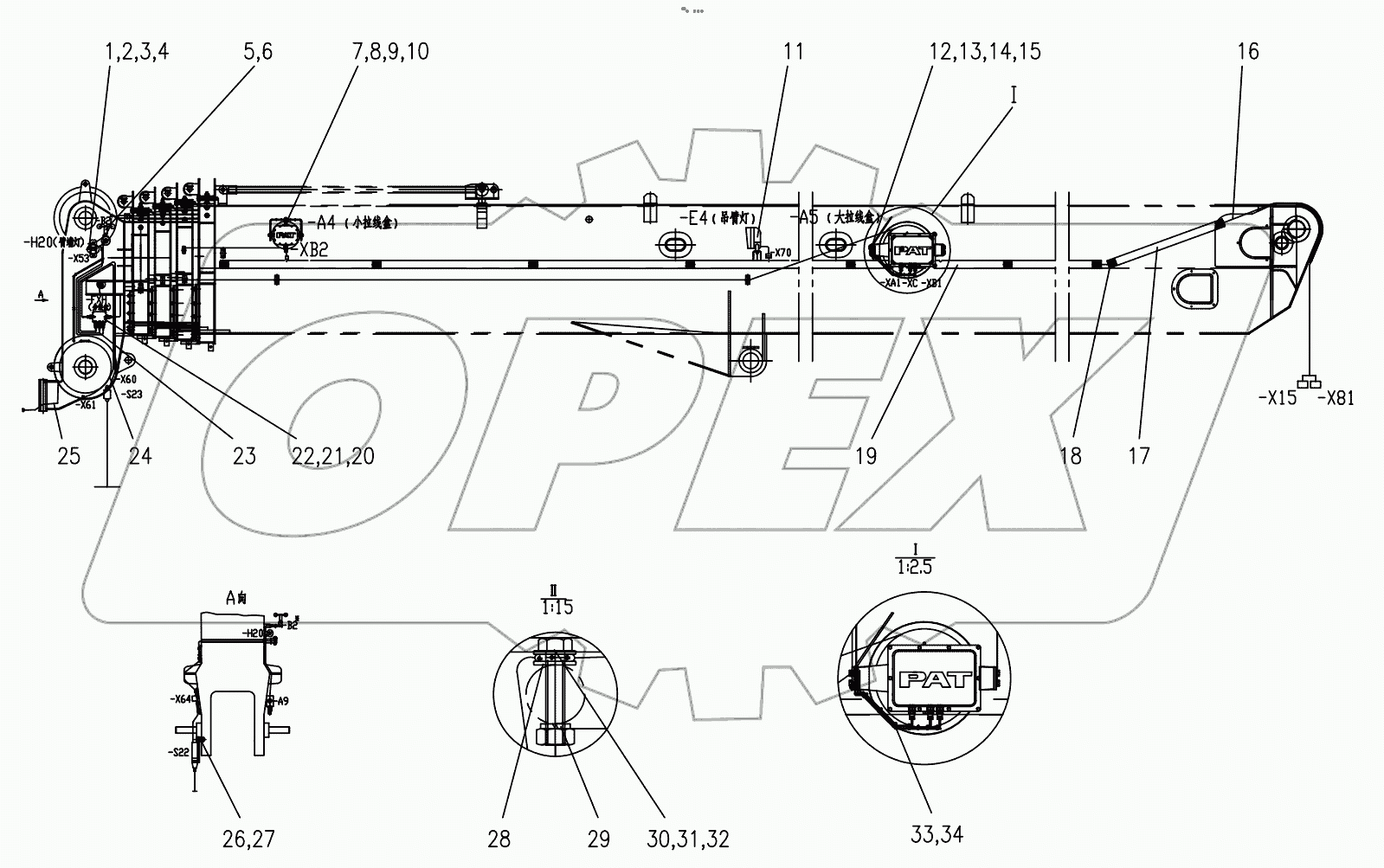  MAIN ARM ELECTRICAL D00631146460000000Z