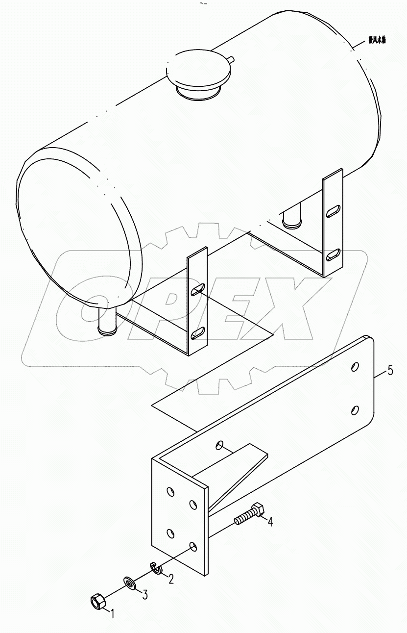  INSTALLATION OF HEATER TANK D00631257500600000Z