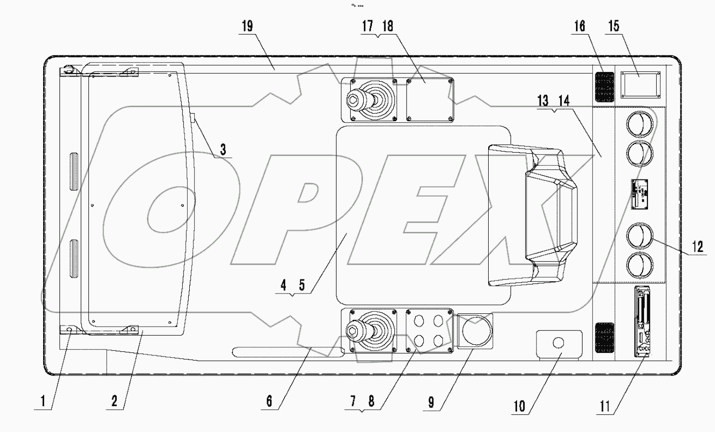  INNER DECORATION LAYOUT D1130000079ZY