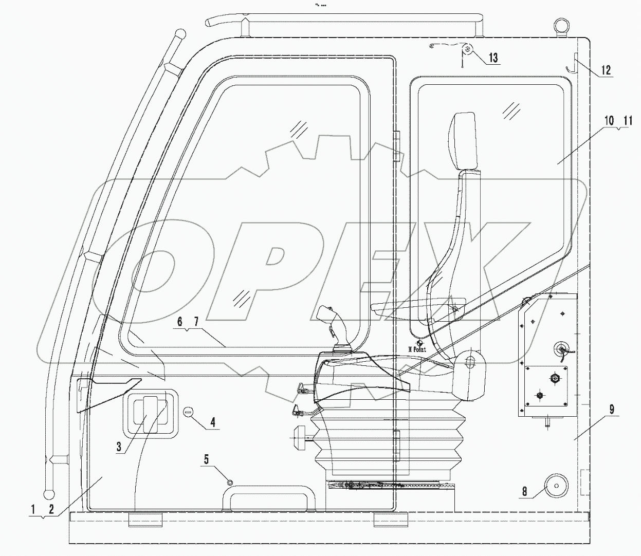  LEFT SIDE BOARDING D1130000079ZY