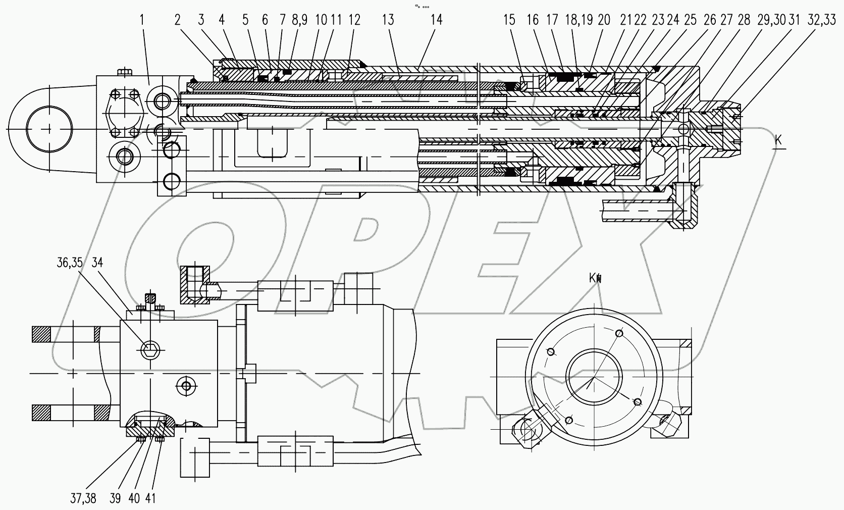  TELESCOPING CYLINDER I D1010200085ZY