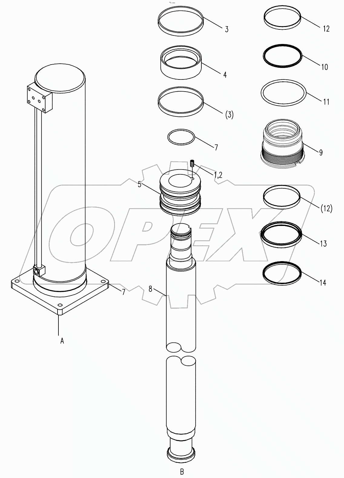  FRONT VERTICAL CYLINDER D00631142200200000ZY