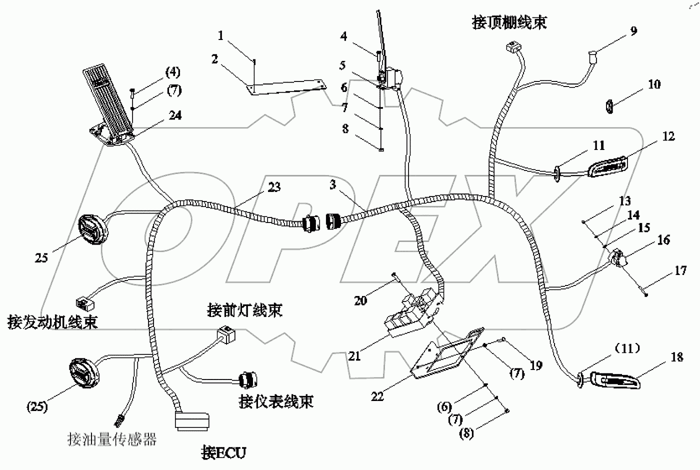 015716048SAD00000 Электросистема в сборе (1)