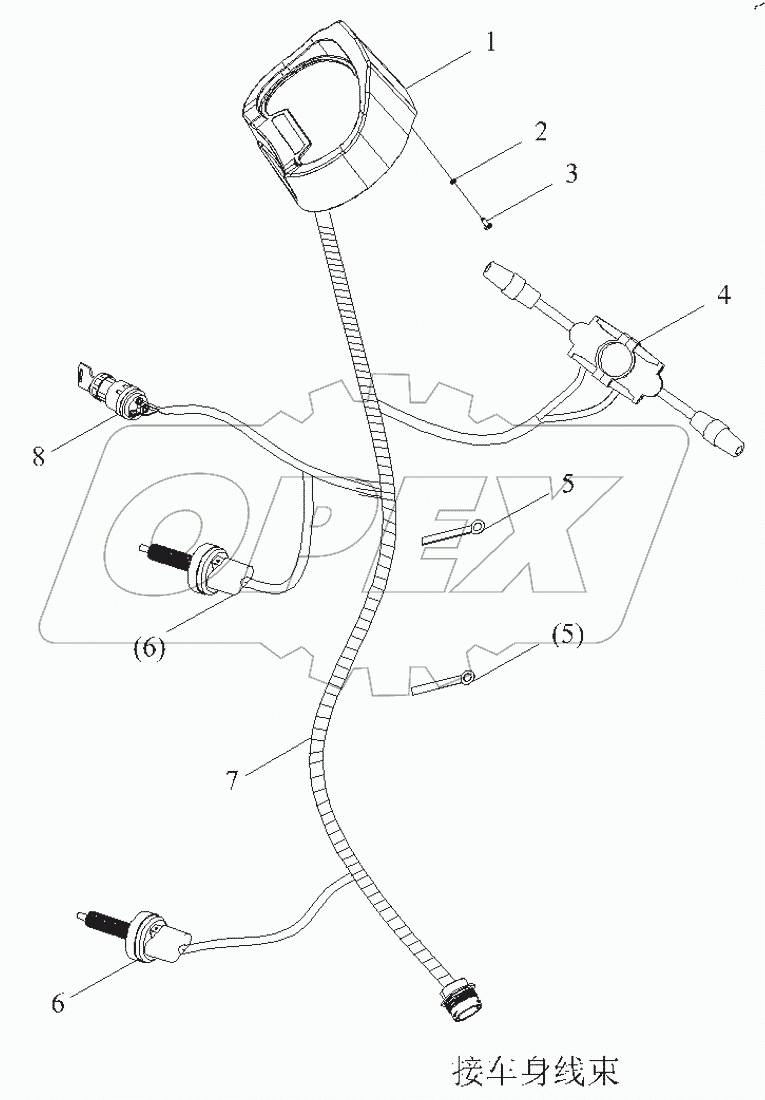  015716048SAD00000 Электросистема в сборе (2)
