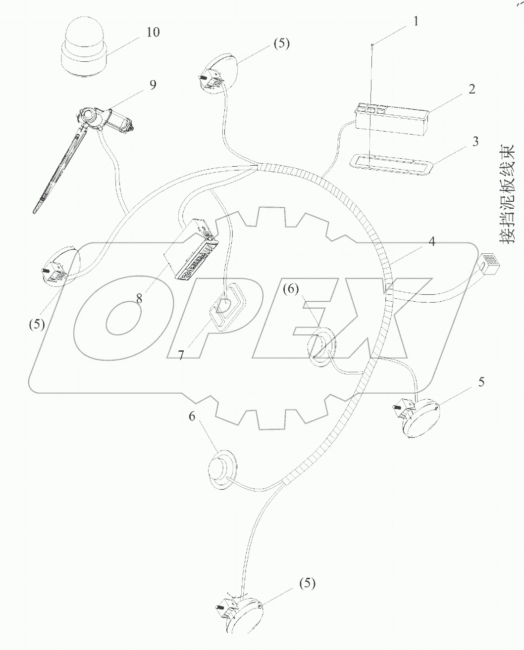  015716048SAD00000 Электросистема в сборе (6)