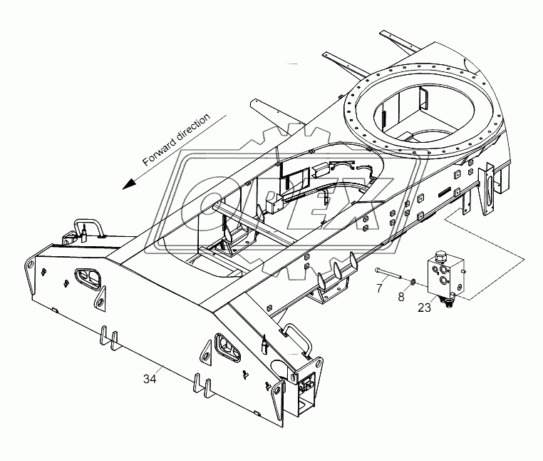 RELIEF CONTROL VALVE BLOCK INSTALLATION