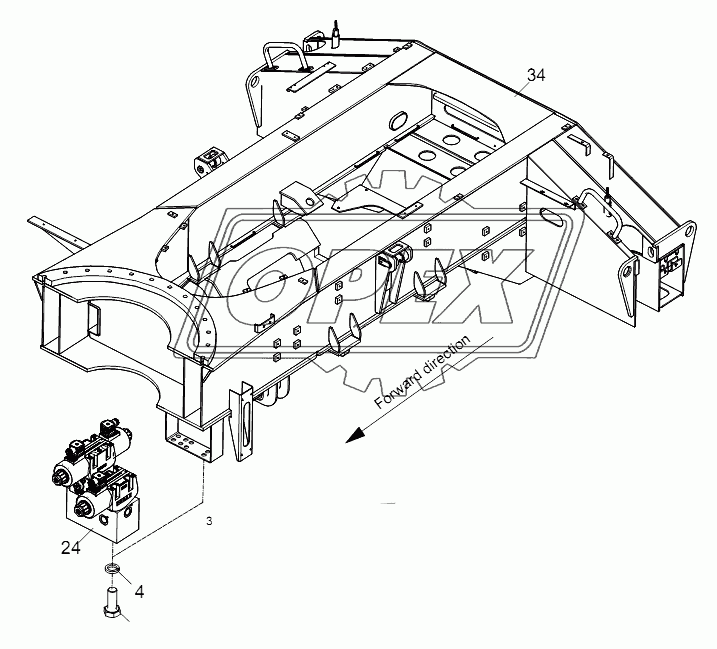 STEERING CONTROL VALVE BLOCK INSTALLATION