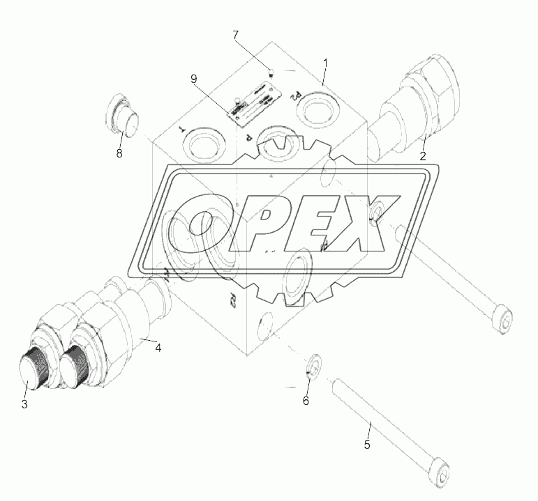 RELIEF CONTROL VALVE BLOCK